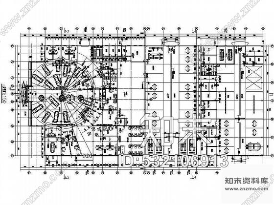 施工图大型汽车展厅装饰施工图cad施工图下载【ID:532106913】