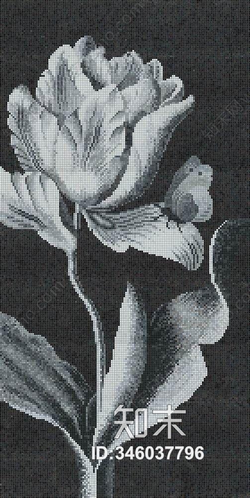 马赛克玻璃拼花贴图下载【ID:346037796】