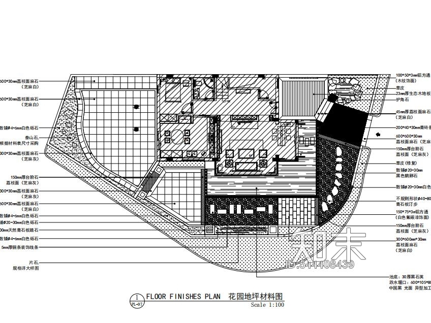 别墅设计cad施工图下载【ID:544408439】