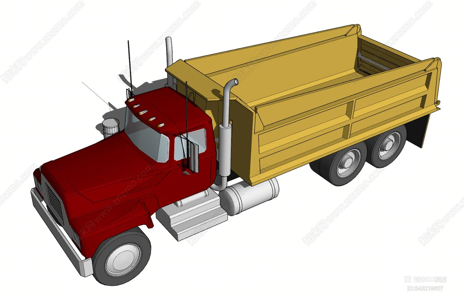 现代货车SU模型下载【ID:545219657】