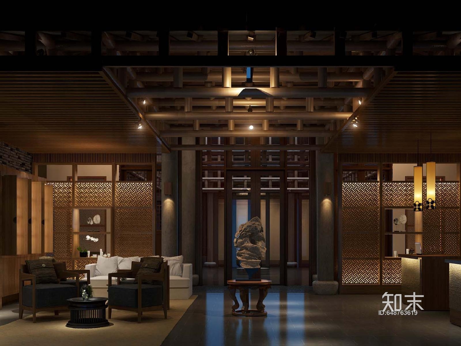 三亚太阳湾安达仕酒店丨效果图施工图下载【ID:648763619】