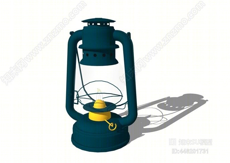 工业风格马灯SU模型下载【ID:448201731】