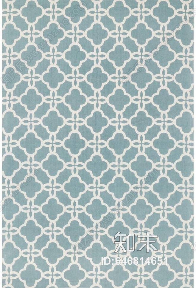 现代抱枕蓝色贴图下载【ID:646814651】