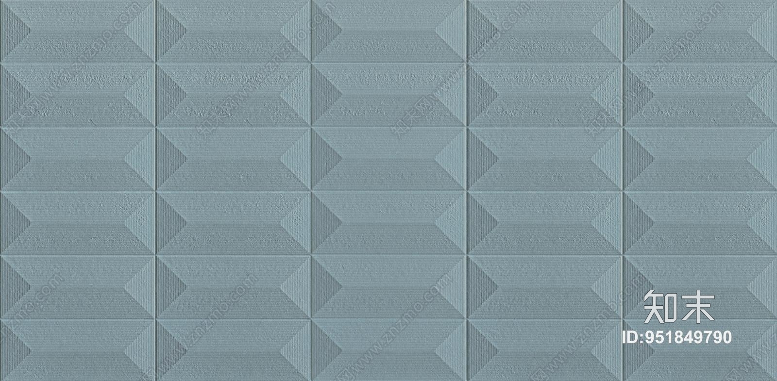 现代蓝色文化墙砖贴图贴图下载【ID:951849790】