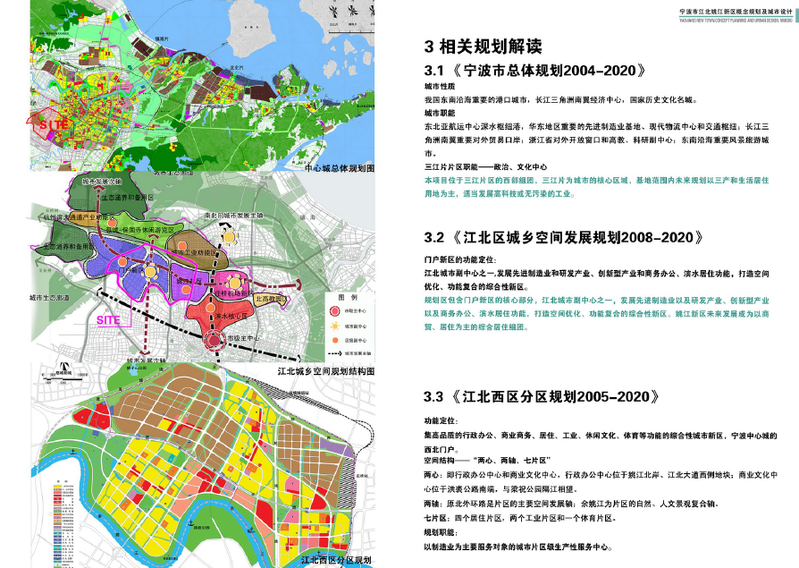 [浙江]宁波市江北姚江新区概念规划及城市设计方案文本cad施工图下载【ID:166441131】