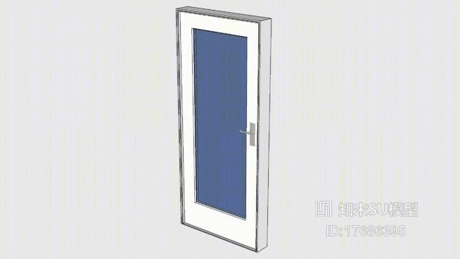 单开门SU模型下载【ID:17686395】