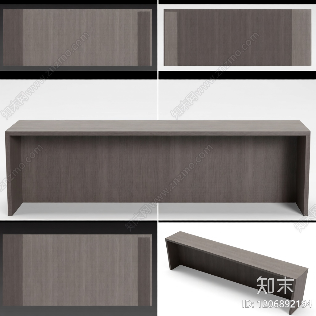 长条木纹电视墙3D模型下载【ID:1206892194】