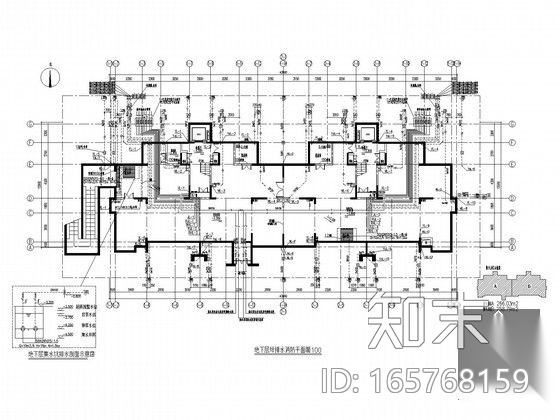 [河南]高档住宅小区给排水消防及天然气系统施工图cad施工图下载【ID:165768159】