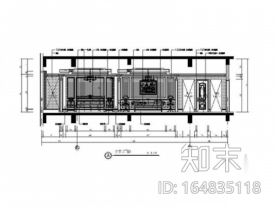 [原创]豪华欧式酒店型公寓样板间装修设计CAD施工图cad施工图下载【ID:164835118】