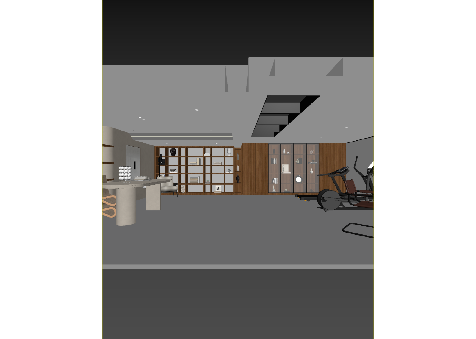 现代其他办公空间3D模型下载【ID:1214359362】