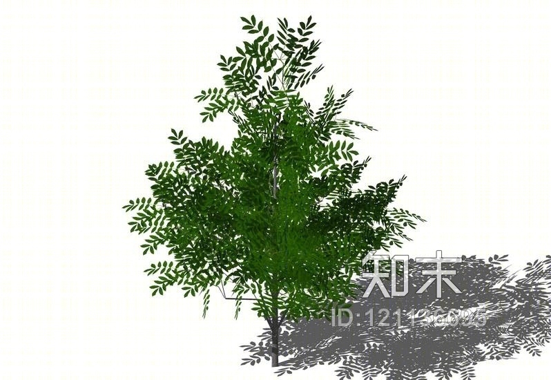 3D植物树SU模型下载【ID:121136695】