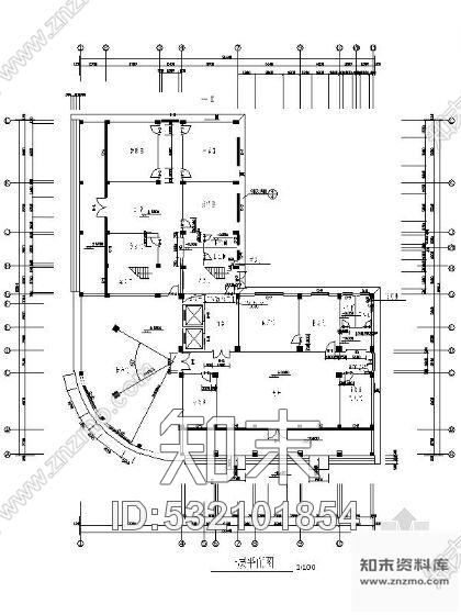 施工图某教育局综合楼全套装修平立面图cad施工图下载【ID:532101854】