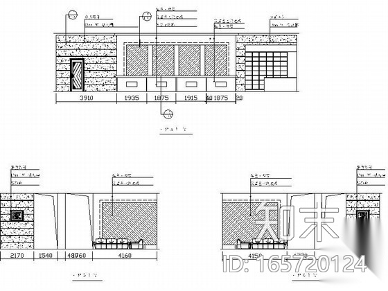 休闲浴场室内装修图cad施工图下载【ID:165720124】