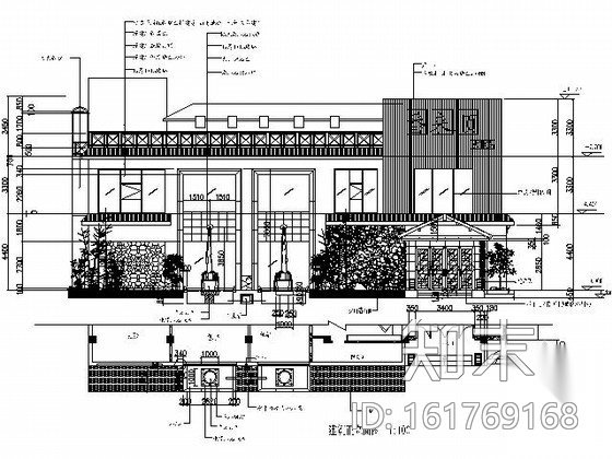 [广州]粤式火锅主题餐厅装修图（含实景）cad施工图下载【ID:161769168】