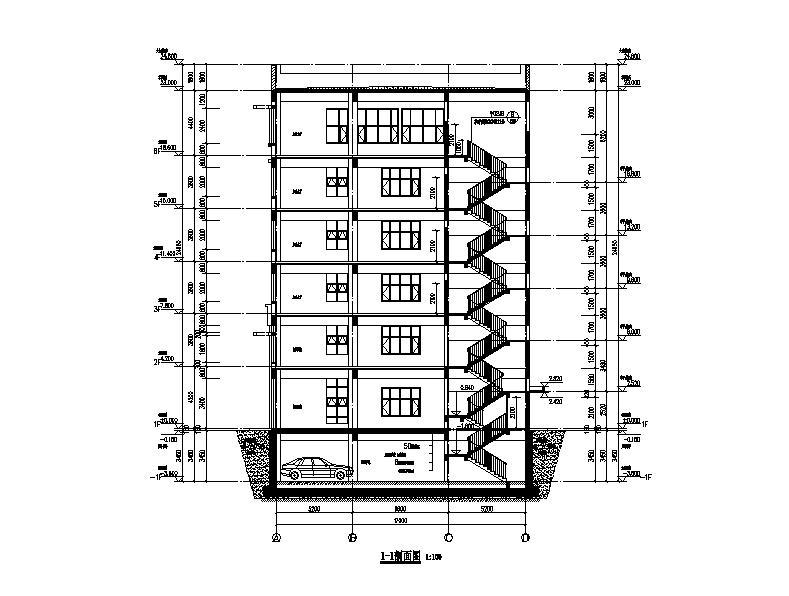 [宁夏]高层对称布局塔式住宅楼建筑施工图施工图下载【ID:149782143】