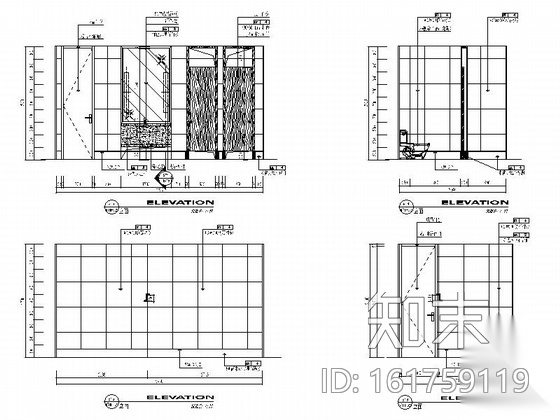 [苏州]知名企业办公空间CAD装修施工图cad施工图下载【ID:161759119】