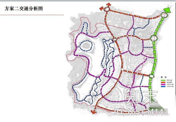 [重庆]某湖片区发展策略与概念性总体规划cad施工图下载【ID:165134142】