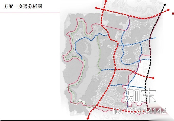 [重庆]某湖片区发展策略与概念性总体规划cad施工图下载【ID:165134142】