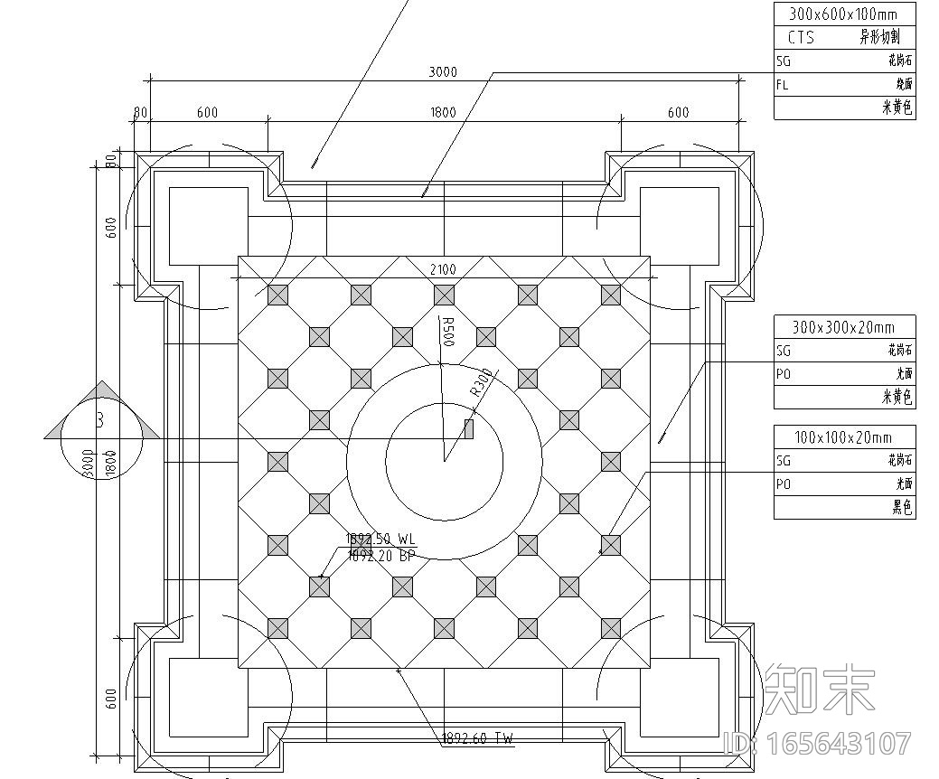 园林景观节点详图-欧陆风格水景景观详图cad施工图下载【ID:165643107】