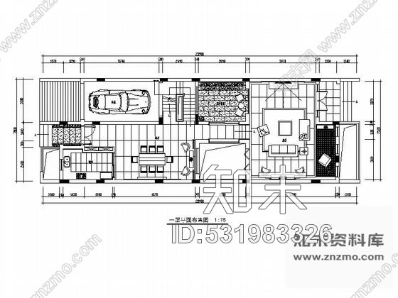 施工图深圳西班牙风情小镇三层别墅装修施工图含效果图cad施工图下载【ID:531983326】