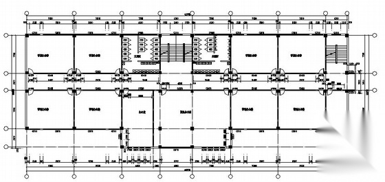 [唐山路]某海港四层小学建筑结构施工图施工图下载【ID:151567100】