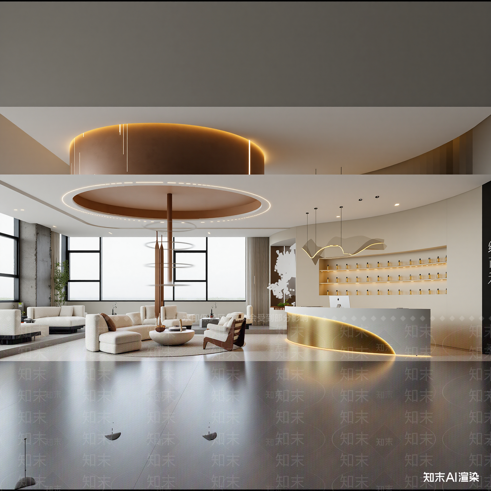 现代售楼处3D模型下载【ID:1214853966】