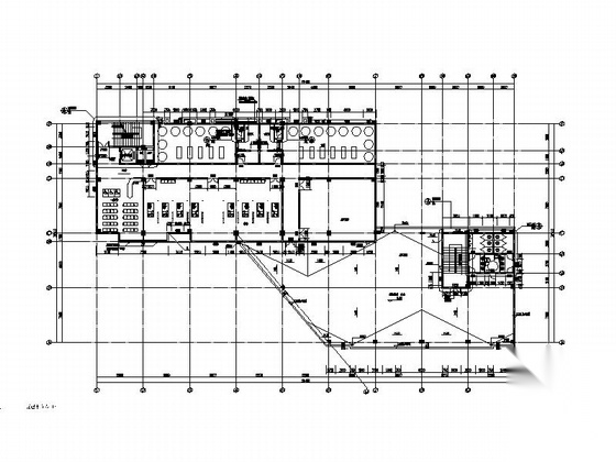 五层民族中医院建筑施工图（中医特色楼）cad施工图下载【ID:165608155】