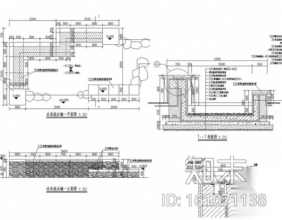 现代中式风格居住小区园林景观工程施工图施工图下载【ID:161071138】