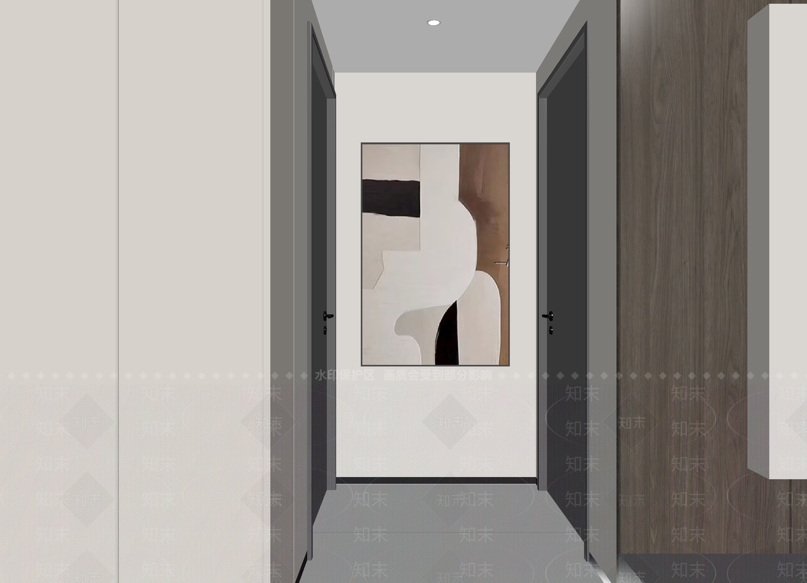 现代玄关3D模型下载【ID:1215122027】