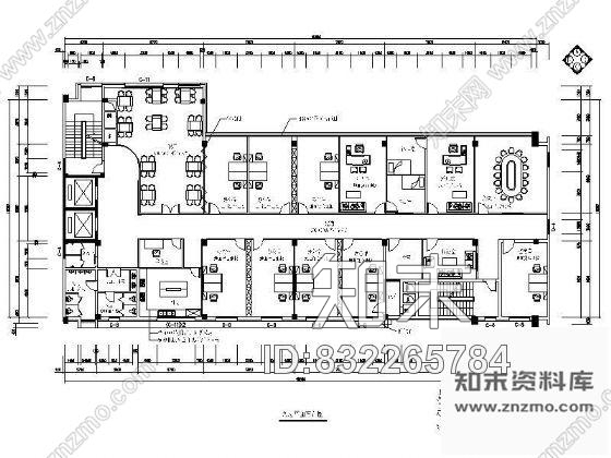 图块/节点办公空间平面设计方案cad施工图下载【ID:832265784】