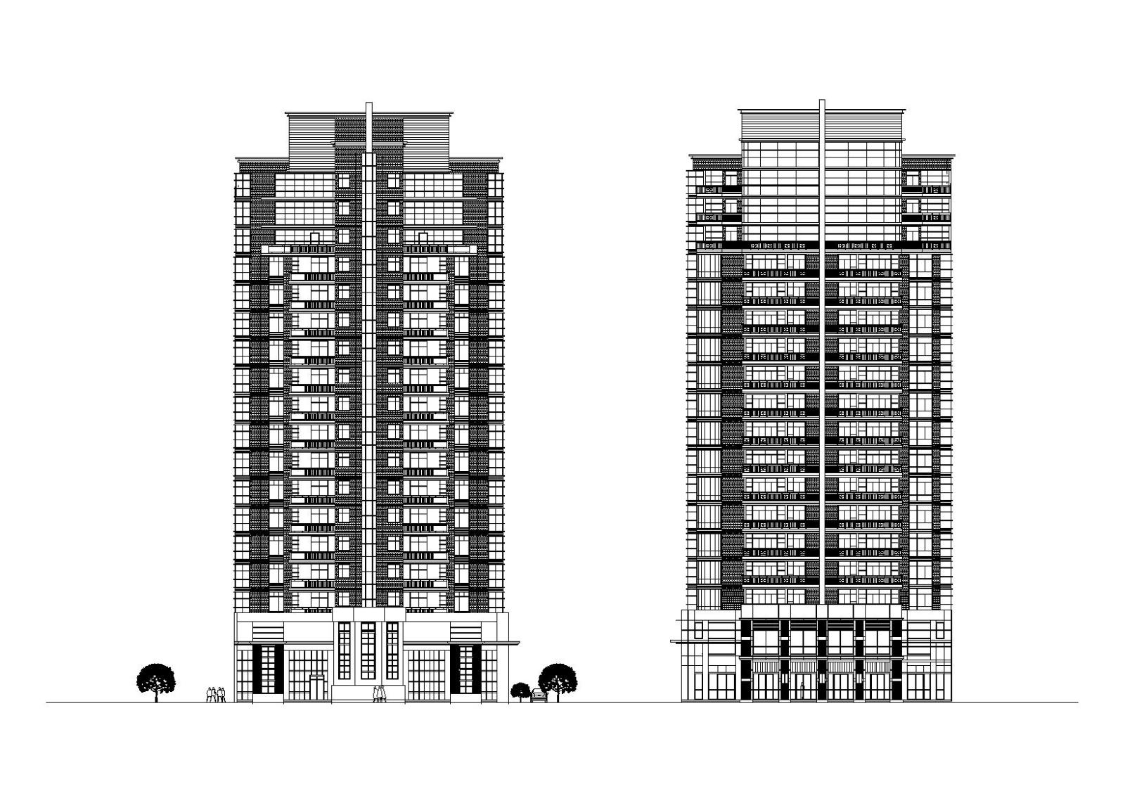 古北米兰某花园小区规划建筑施工图（含各专业设计说明...施工图下载【ID:149579134】