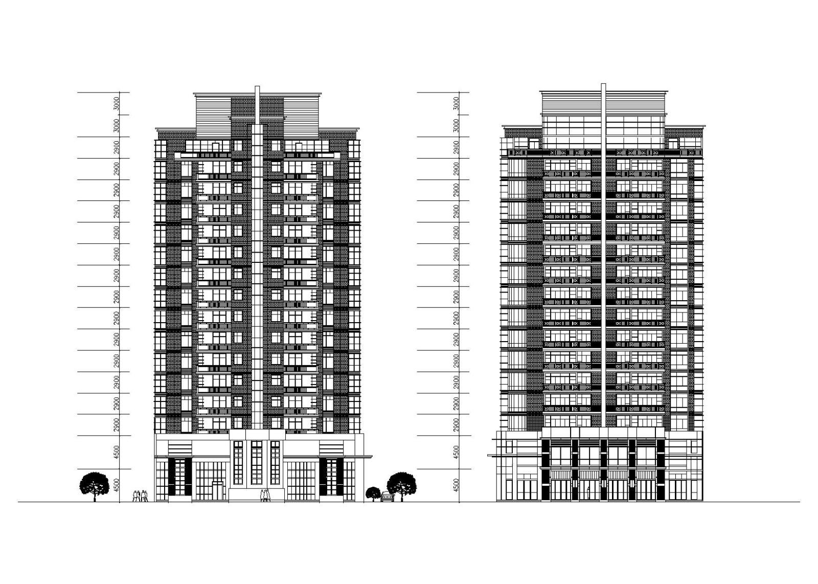 古北米兰某花园小区规划建筑施工图（含各专业设计说明...施工图下载【ID:149579134】