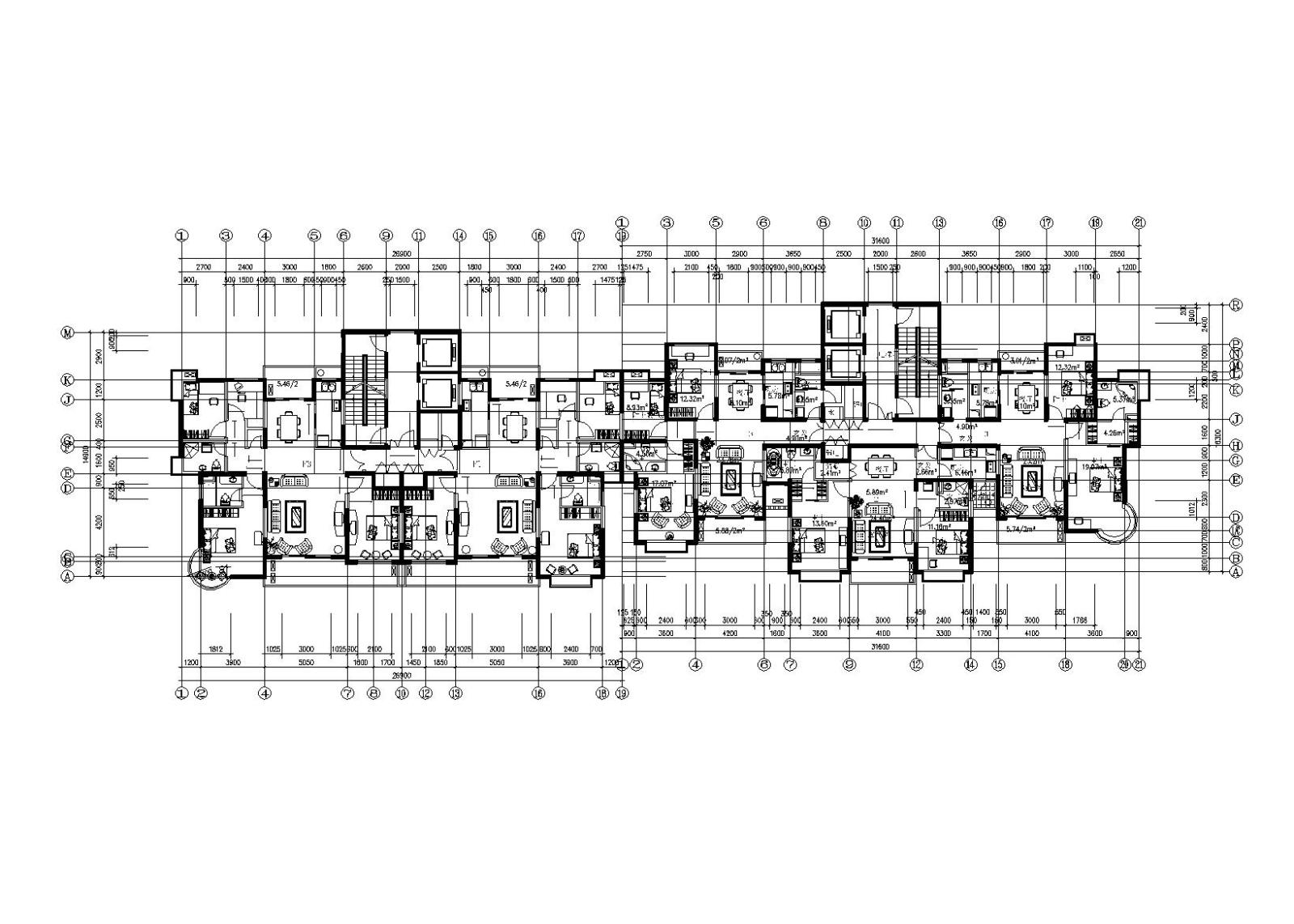 古北米兰某花园小区规划建筑施工图（含各专业设计说明...施工图下载【ID:149579134】