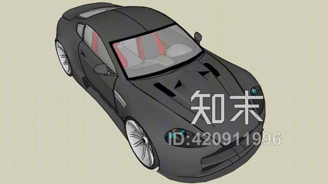 阿斯顿马丁（因为007皇家赌场）SU模型下载【ID:420911996】
