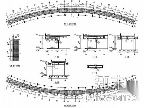 [福建]体育中心体育场+体育馆+游泳馆+景观塔+体育大门...cad施工图下载【ID:165764170】