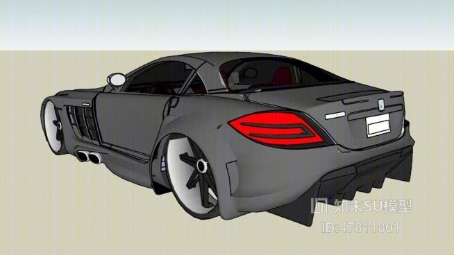 跑车SU模型下载【ID:517888136】