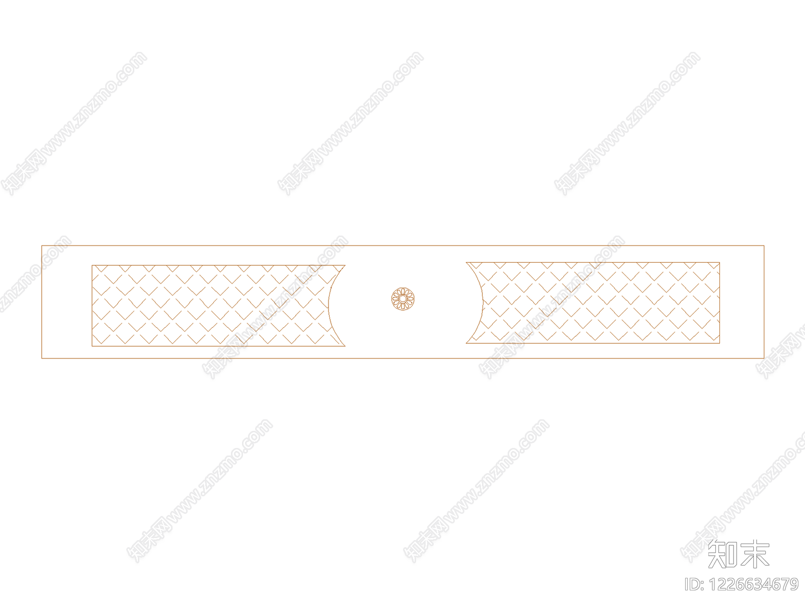 欧式填充图案CAD图纸