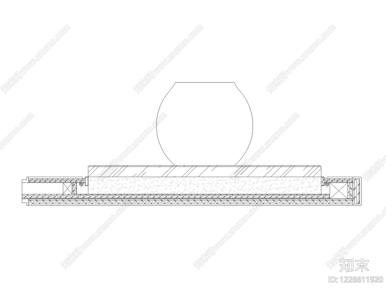 桌子cad施工图下载【ID:1226611920】