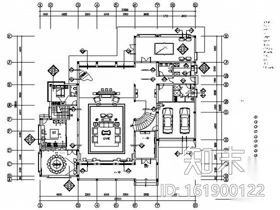 [福建]中式五层独栋别墅精装施工图施工图下载【ID:161900122】