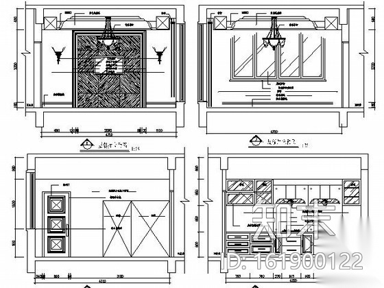 [福建]中式五层独栋别墅精装施工图施工图下载【ID:161900122】