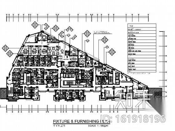 [深圳]原创设计商务酒店三层室内设计施工图（含实景图）施工图下载【ID:161918196】