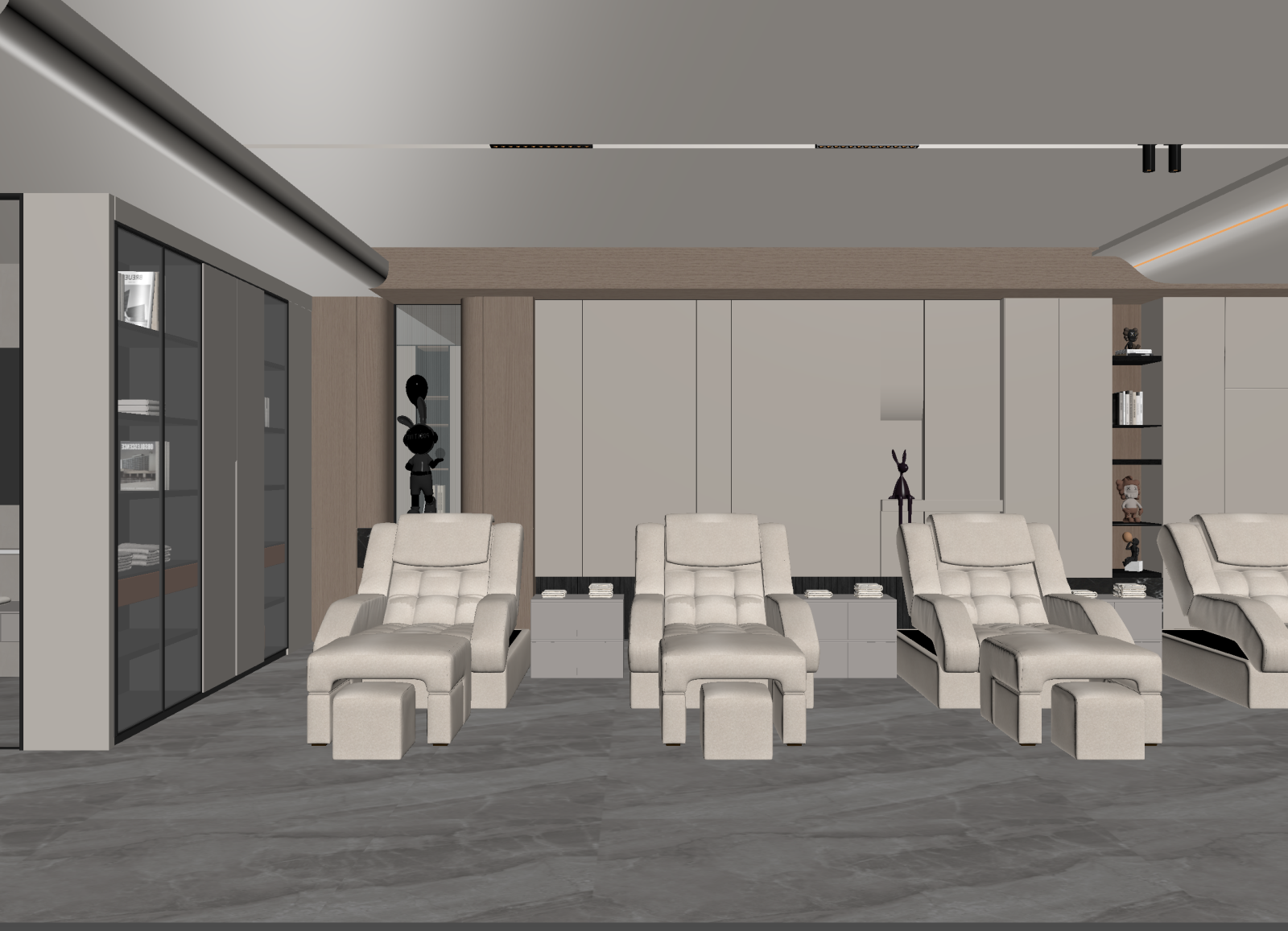现代按摩椅3D模型下载【ID:1214716366】