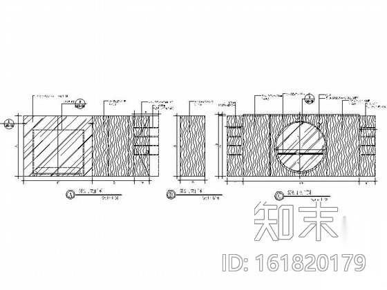 [上海]中式古韵花园酒店会所设计施工图cad施工图下载【ID:161820179】