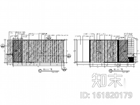 [上海]中式古韵花园酒店会所设计施工图cad施工图下载【ID:161820179】
