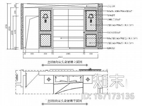 [北京]繁华CBD精品欧式风情三居室装修施工图（含效果）cad施工图下载【ID:167173136】