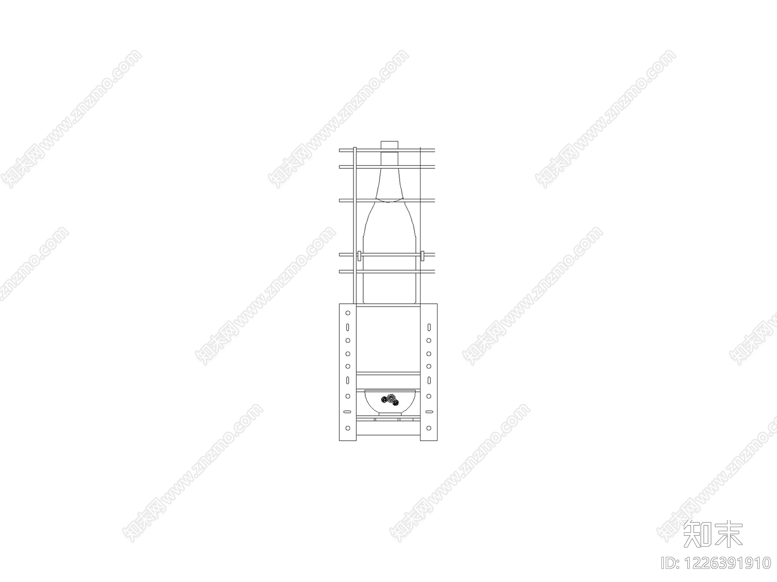 柜子cad施工图下载【ID:1226391910】