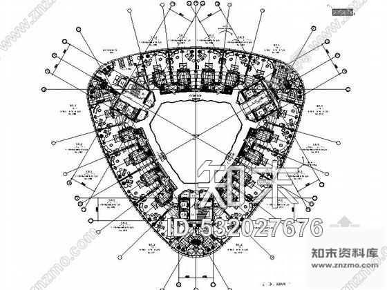 施工图广州万众瞩目国际金融中心全球连锁五星级豪华酒店设计施工图含方案施工图下载【ID:532027676】