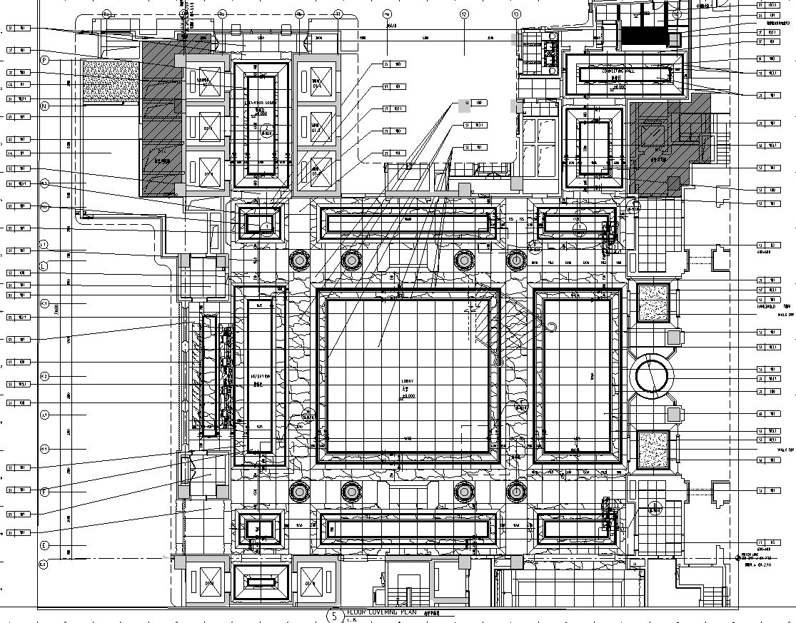 [上海]苏宁宝丽嘉酒店全套项目资料_效果图cad施工图下载【ID:168054171】