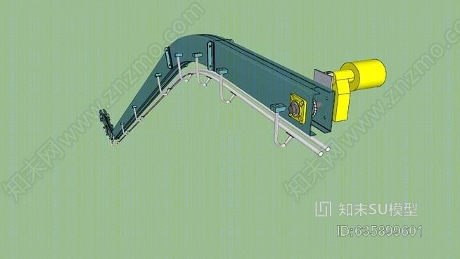 罗格尔输送机SU模型下载【ID:635899601】
