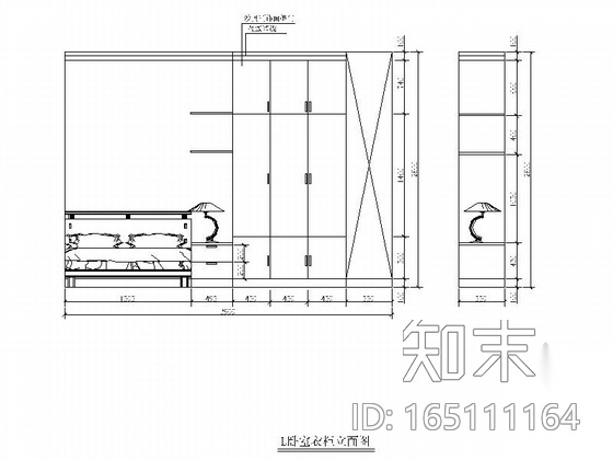 [武汉]某复式公寓设计方案装修图cad施工图下载【ID:165111164】